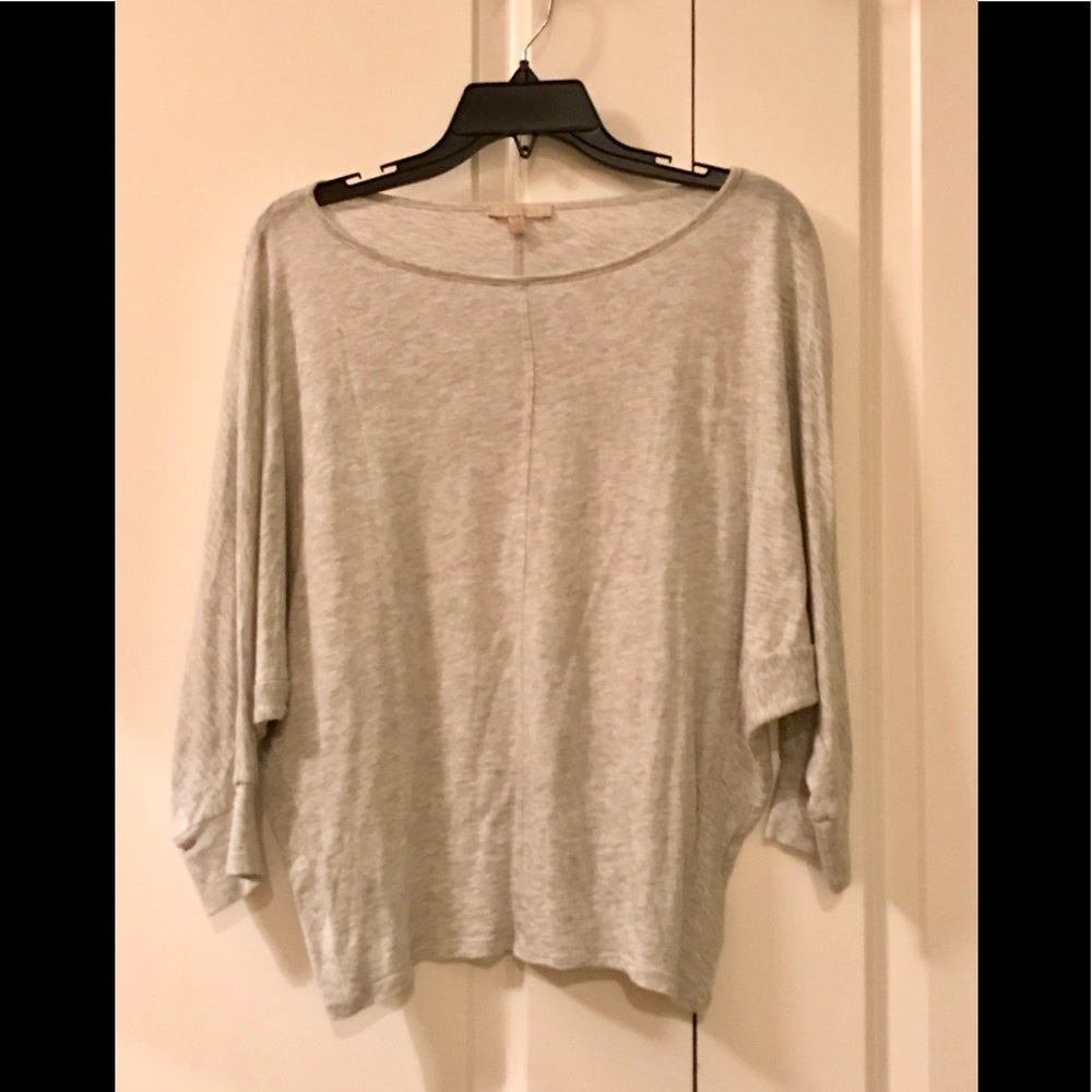 Dolman sleeve grey t-shirt
